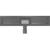 Mexen Flat corps pour drain de douche linéaire 60 cm, gris canon brossé - 1E15060