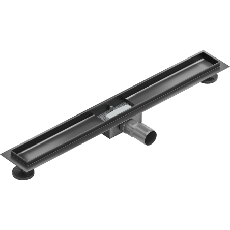 Mexen Flat corps pour drain linéaire 70 cm, gris arme brossé - 1E15070