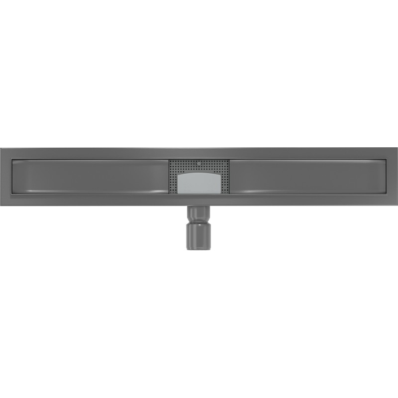 Mexen Flat corps pour drain linéaire 70 cm, gris arme brossé - 1E15070