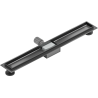 Mexen Flat corps pour drain linéaire 70 cm, gris arme brossé - 1E15070