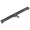 Mexen Flat corps pour drain linéaire 90 cm, gun gray brossé - 1E15090