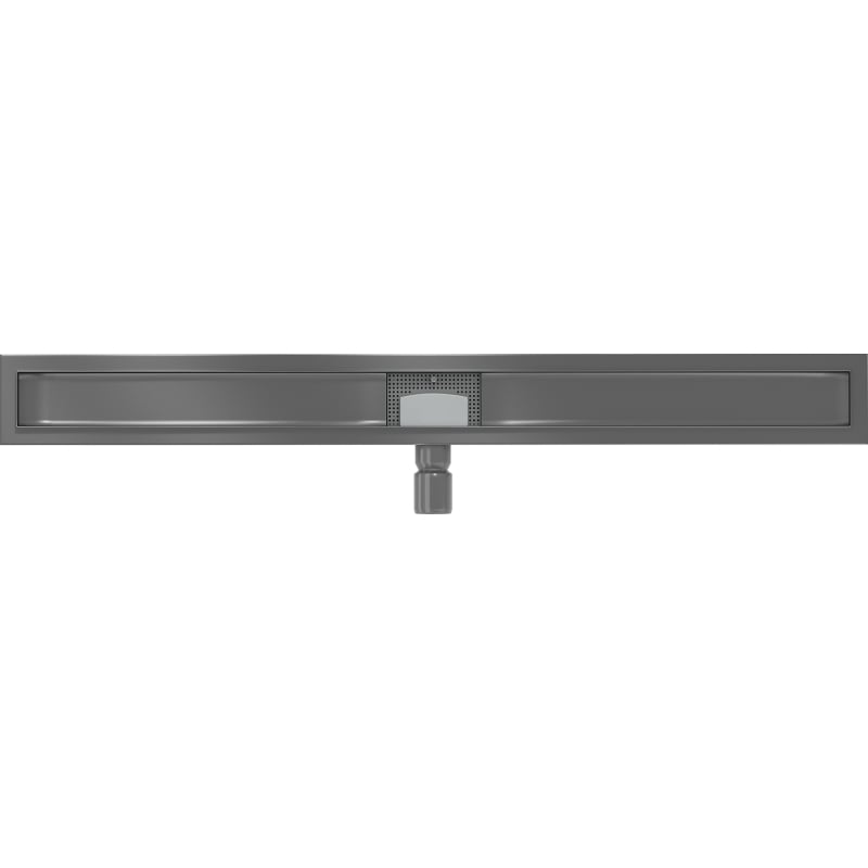 Mexen Flat corps pour drain de douche linéaire 100 cm, gris pistolet brossé - 1E15100