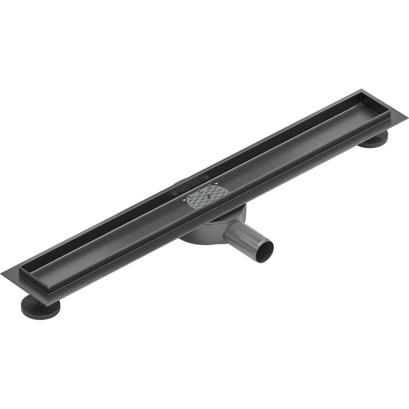 Mexen Flat 360° boîtier pour évacuation linéaire rotatif 70 cm, gris arme brossé - 1E40070
