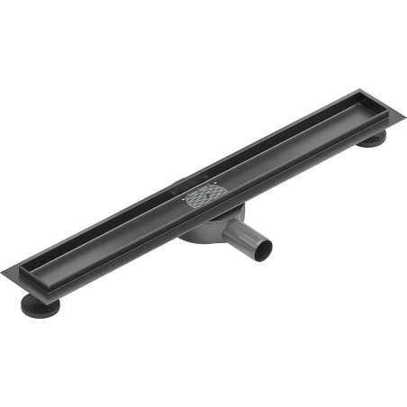 Mexen Flat 360° boîtier pour évacuation linéaire rotatif 70 cm, gris arme brossé - 1E40070