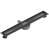 Mexen Flat 360° boîtier pour évacuation linéaire rotatif 70 cm, gris arme brossé - 1E40070