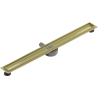 Mexen Flat 360° corps pour drain linéaire rotatif 80 cm, doré brossé - 1A40080