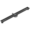 Mexen Flat 360° corps pour canalisation linéaire rotatif 80 cm, gris canon brossé - 1E40080