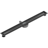 Mexen Flat 360° corps pour drain linéaire pivotant 90 cm, gris foncé brossé - 1E40090
