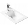 Mexen Alir lavabo encastré dans le plan 34 x 55 cm, blanc - 25503400