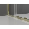 Mexen Exo-S Duo 3S cabine de douche à 3 parois coulissantes 170 x 90 cm, transparent, or - 8152-170-090-50-00-3S