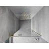 Mexen Mist-H L porte de douche pivotante gauche 70 cm, transparent, dorée - 8A5L-070-000-50-00-L