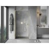 Mexen Mist-H L porte de douche pivotante gauche 70 cm, transparent, dorée - 8A5L-070-000-50-00-L