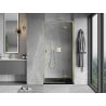 Mexen Mist-H L porte de douche pivotante droite 90 cm, transparent, doré - 8A5L-090-000-50-00-P
