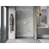 Mexen Mist-H L porte de douche pivotante gauche 125 cm, transparent, doré - 8A5L-125-001-50-00-L