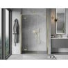 Mexen Mist-H L porte de douche pivotante gauche 140 cm, transparent, doré - 8A5L-140-001-50-00-L