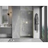 Mexen Mist-H L porte de douche à charnière droite 110 cm, transparent, or brossé - 8A5L-110-000-55-00-P