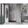 Mexen Mist-H L porte de douche pivotante gauche 70 cm, transparent, cuivre brossé - 8A5L-070-000-65-00-L