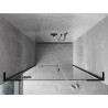 Mexen Mist-H L porte de douche pivotantes gauche 135 cm, transparent, noir - 8A5L-135-001-70-00-L