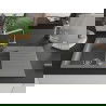 Mexen Matias évier en granit 1,5 cuve avec égouttoir et robinet Rita, gris - 6502-71-670300-00