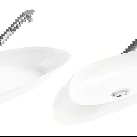 Mexen Chiara lavabo de comptoir 54 x 39 cm, Blanc - 21585400