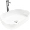 Mexen Chiara lavabo à poser 54 x 39 cm, blanc - 21585400