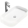 Mexen Alessia lavabo de comptoir 75 x 38 cm, Blanc - 21577500