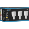 Mexen Nova 3x Ampoule LED GU10, 12W, Chaude - 3000K, 1260 lm - L108-GU10-1230-01x03