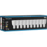 Mexen Nova 10x Ampoule LED GU10, 12W, Chaude - 3000K, 1260 lm - L108-GU10-1230-01x10