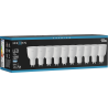 Mexen Nova 10x Ampoule LED GU10, 12W, Froid - 6500K, 1260 lm - L108-GU10-1265-01x10
