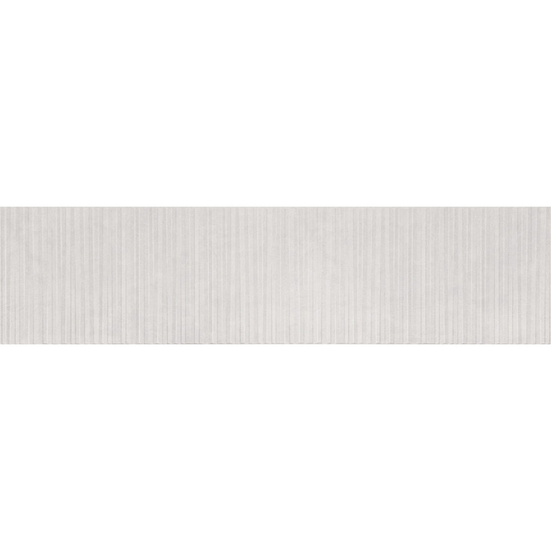 Mexen Living Mayolica Bianco grès émaillé rectifié G1, carreau mural 120 x 30 cm, mat - TL714-120-030-50