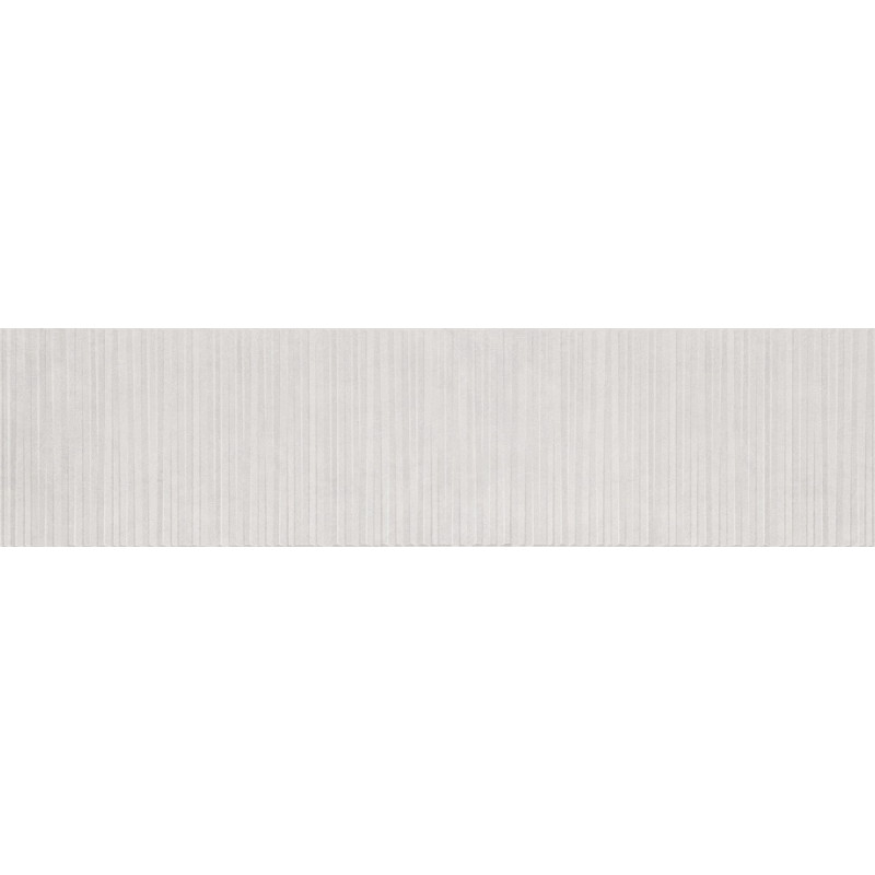 Mexen Living Mayolica Bianco grès émaillé rectifié G1, carreau mural 120 x 30 cm, mat - TL714-120-030-50