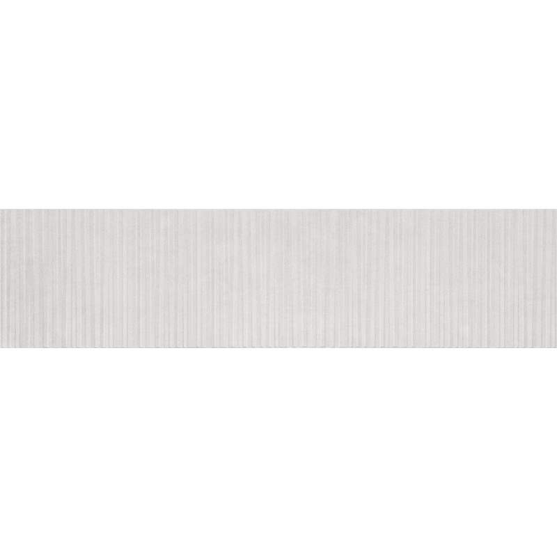 Mexen Living Mayolica Bianco grès émaillé rectifié G1, carreau mural 120 x 30 cm, mat - TL714-120-030-50