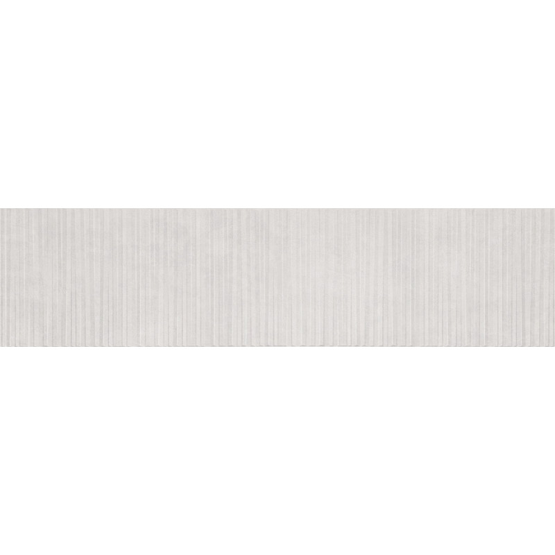 Mexen Living Mayolica Bianco grès émaillé rectifié G1, carreau mural 120 x 30 cm, mat - TL714-120-030-50