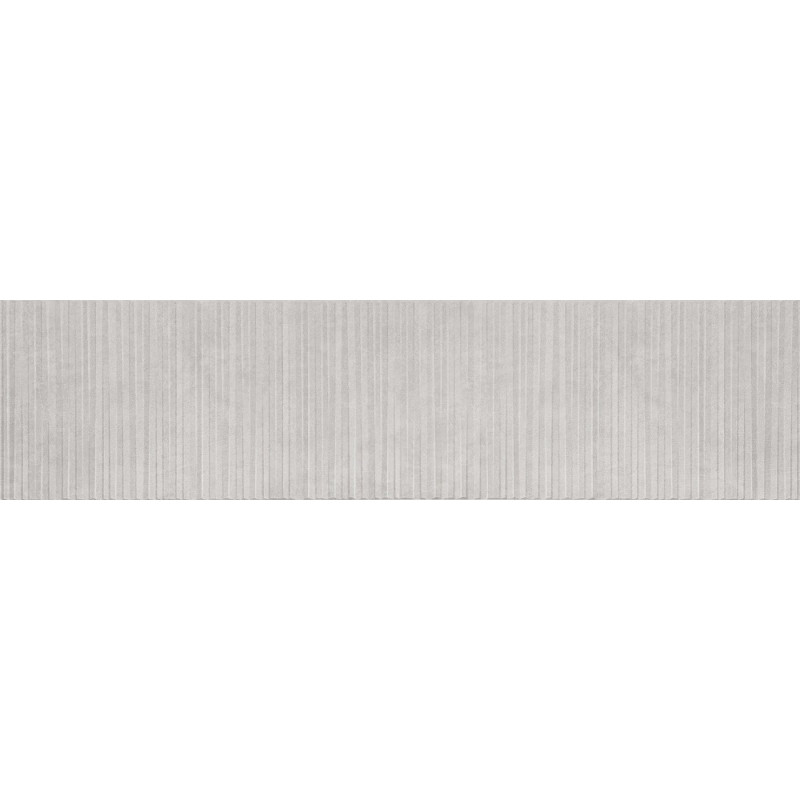 Mexen Living Mayolica Grey grès émaillé rect. G1, carreau mural 120 x 30 cm, mat - TL714-120-030-53