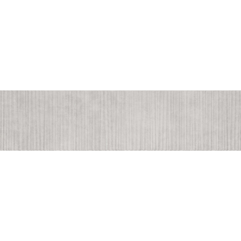 Mexen Living Mayolica Grey grès émaillé rect. G1, carreau mural 120 x 30 cm, mat - TL714-120-030-53