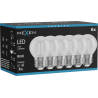 Mexen Vintis 6x Ampoule filament LED E27, G45, 4W, 55 lm, bleu - L156-E27-04XX-47x06