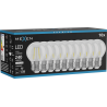 Mexen Vintis 10x Ampoule filament LED E27, G45, 2W, Neutre - 4000K, 240 lm, clair - L156-E27-0227-00x10 - L156-E27-0240-00x10