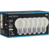 Mexen Vintis 6x Ampoule filament LED E27, G45, 4W, Neutre - 4000K, 470 lm, clair - L156-E27-0427-00x06 - L156-E27-0440-00x06