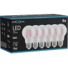 Mexen Vintis 6x ampoule à filament LED E27, A60, 4W, 55 lm, rouge - L150-E27-04XX-45x06