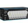 Mexen Vintis 10x Ampoule filament LED E27, A60, 4W, 55 lm, vert - L150-E27-04XX-46x10