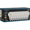 Mexen Vintis 10x Ampoule filament LED E27, A60, 6W, Chaude - 2700K, 720 lm, clair - L150-E27-0627-00x10