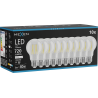 Mexen Vintis 10x ampoule à filament LED E27, A60, 6W, Neutre - 4000K, 720 lm, clair - L150-E27-0640-00x10