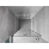 Mexen Mist-F porte de douche pliante gauche 75 cm, transparent, chrome - 8A6-075-000-01-00-L