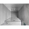Mexen Mist-F porte de douche pliante droite 115 cm, transparent, chrome - 8A6-115-000-01-00-P