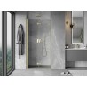 Mexen Mist-F porte de douche pliante gauche 70 cm, transparent, or brossé - 8A6-070-000-55-00-L