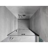 Mexen Mist-F porte de douche pliantes droite 80 cm, transparentes, noires - 8A6-080-000-70-00-P