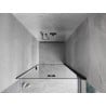 Mexen Mist-F porte de douche pliable droite 85 cm, transparent, noir - 8A6-085-000-70-00-P