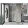 Mexen Mist porte de douche battante 90 cm, transparent, or brossé - 8A7-090-000-55-00