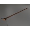 Mexen Kioto paroi de douche Walk-in 90 x 200 cm, ombre noire 8 mm, or rose - 800-090-101-60-76