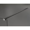 Mexen Kioto paroi de douche Walk-in 80 x 200 cm, ombre noir 8 mm, gris gun brossé - 800-080-101-66-76